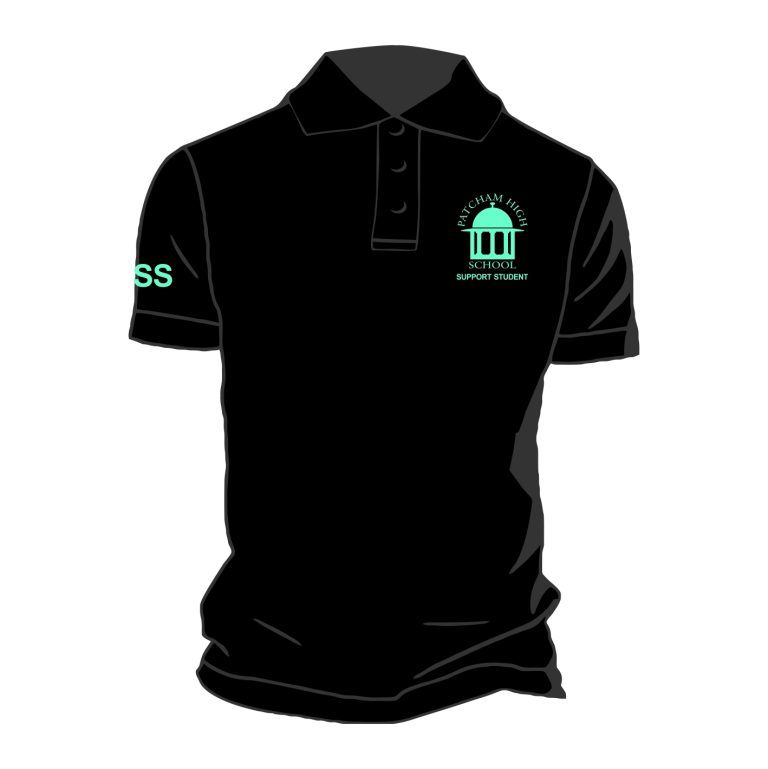 Patcham High Ladies Polo Shirt Support Student Logo Schoolwear